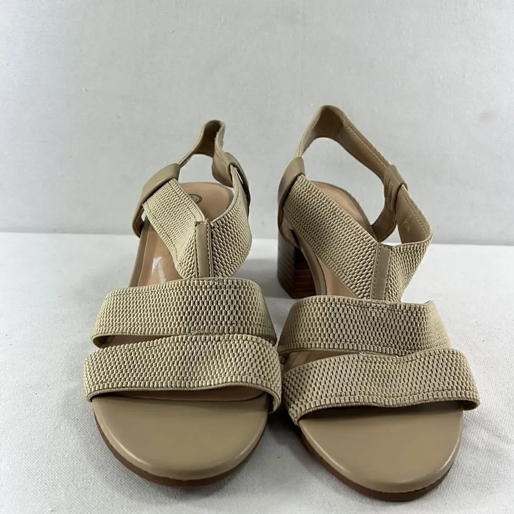 Bella Vita Jodi Stretch Sandals Natural size 10 M - Picture 2 of 8